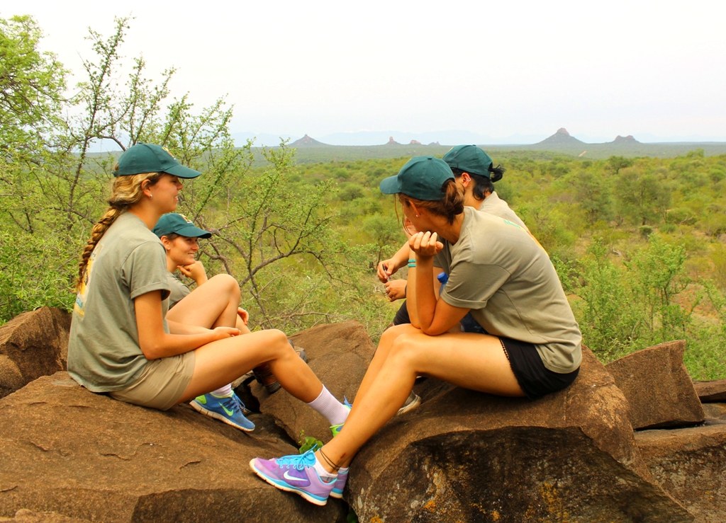 Volunteer Arbeit in Südafrika - vor Safari Kulisse im Krüger Park 