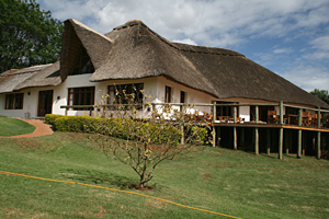 Farmhaus Lodge am Ngorongoro Krater in Tansania
